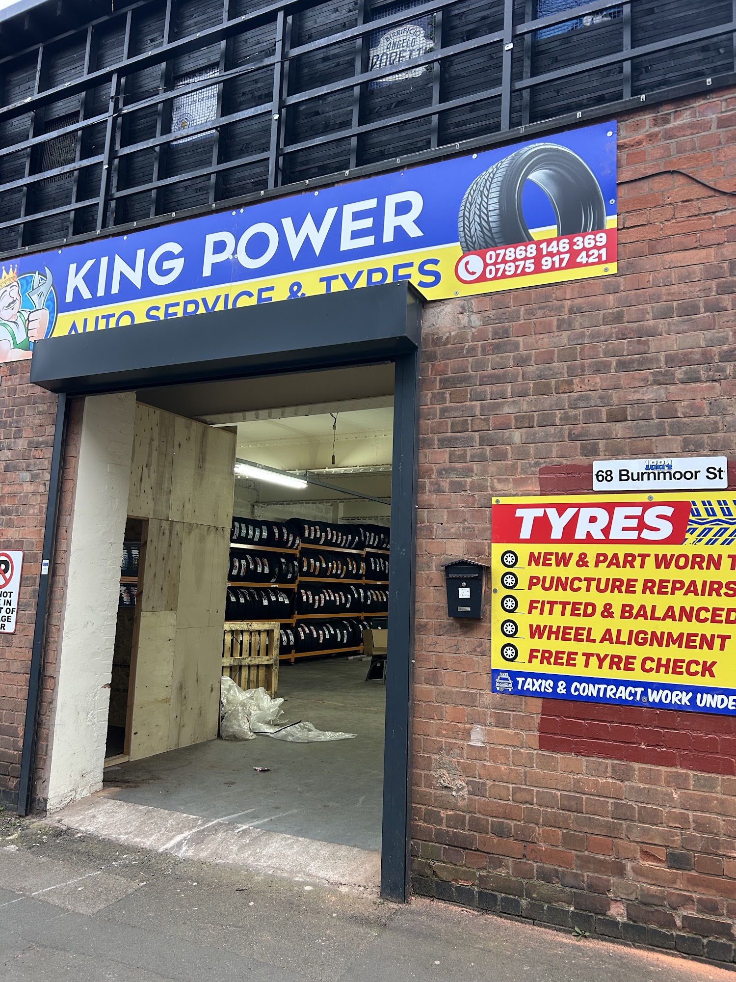 Cars at King Power Auto Service